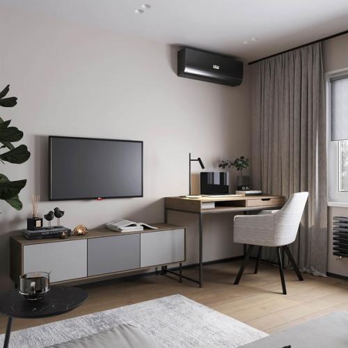 Современный интерьер 1-комнатной квартира для молодого человека. 02