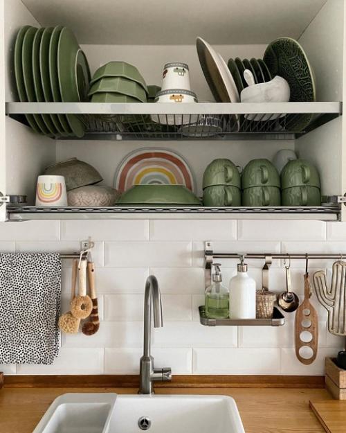 Дизайн кухни в классическом белом цвете Ксении Ksenia_Bakhmutova. 02