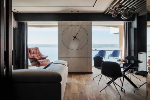 Один из последних трендов - дорогие интерьеры в небольших пространствах. 06