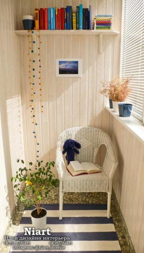 Дизайн закрытой лоджии. 02