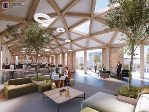 Эффектный деревянный небоскреб в скором времени должен появиться в Ванкувере (Канада). 04