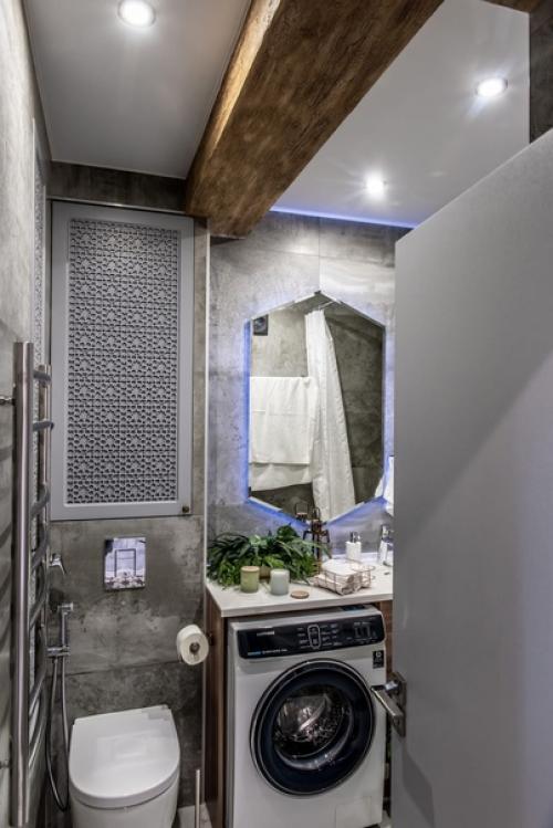 Очень необычный интерьер квартиры с элементами индийского стиля. 08