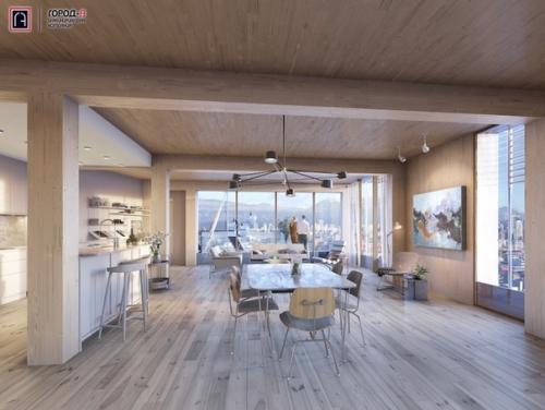 Эффектный деревянный небоскреб в скором времени должен появиться в Ванкувере (Канада). 02