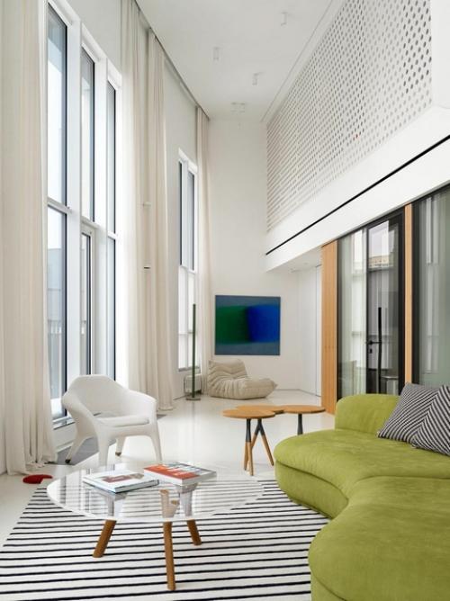 Реализованный интерьер двухэтажной квартиры, площадью 200 м в Екатеринбурге.