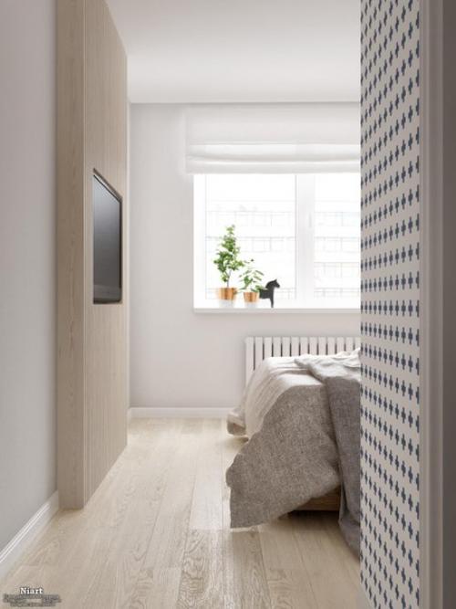 Скандинавский дизайн интерьера квартиры 60 кв. 06