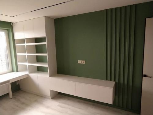 Детская комната в едином стиле с интерьером. 05