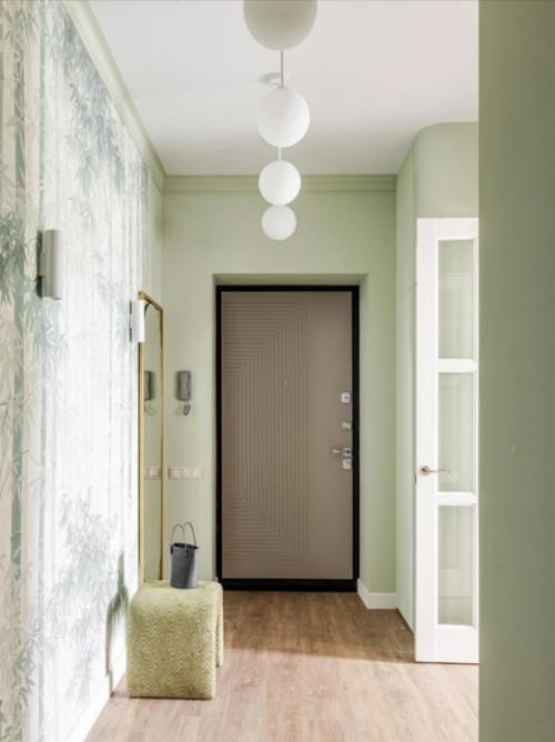 В УФЕ. Дизайнер Юрий воробьев создал современный интерьер для молодой девушки в Сталинке площадью 58 кв. 08