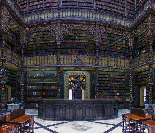 Одна из самых красивых библиотек мира. 05