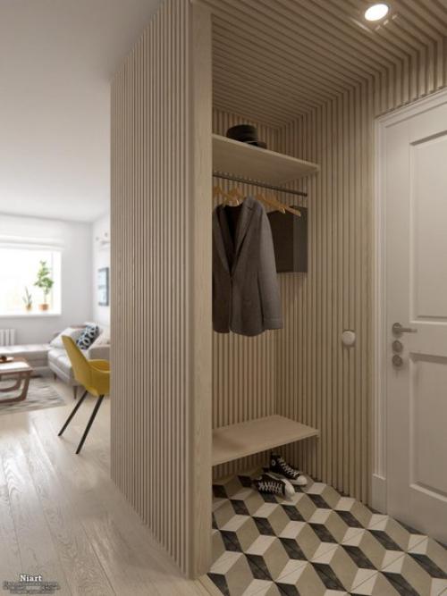 Скандинавский дизайн интерьера квартиры 60 кв. 08