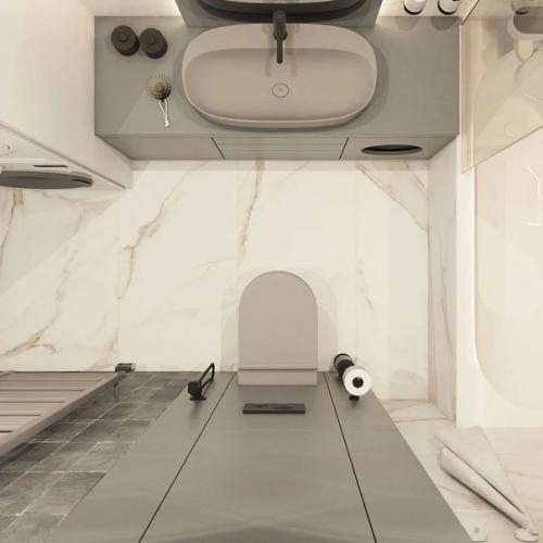 Дизайн интерьера в серых тонах может быть очень элегантным и стильным. 05