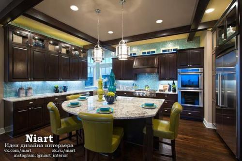 Цвет в интерьере - принципы создания единства цвета во всем доме. 06