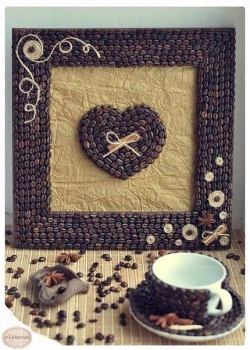 Композиции из кофейных зёрен. 05