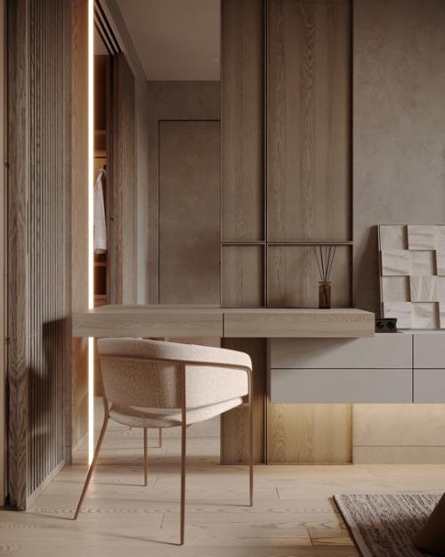 Проект однокомнатной квартиры 48 кв. 08