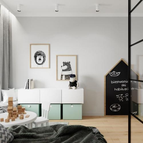 Детская комната может быть такой. 01