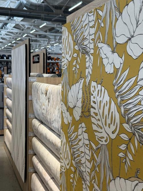 Обои, которые Создают интерьер - новая палитра идей в стройсельхозторг. 02 Обои, которые Создают интерьер - новая палитра идей в стройсельхозторг. 02