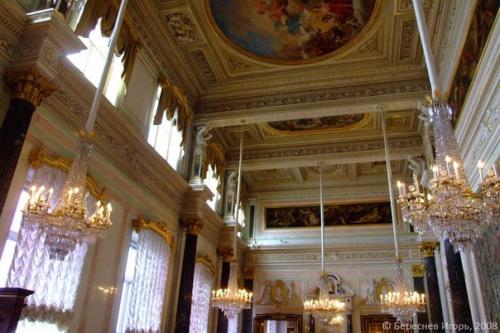 Прекрасные потолки залов эрмитажа. 03