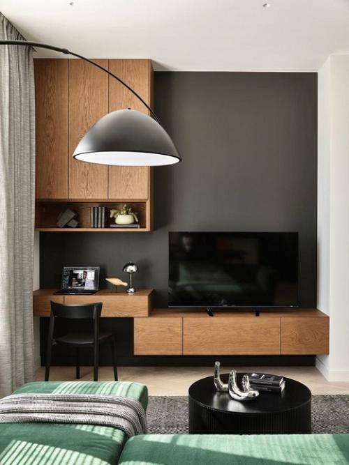 Игра фактур в современном интерьере: квартира 108 м в Москве. 02 Игра фактур в современном интерьере: квартира 108 м в Москве. 02