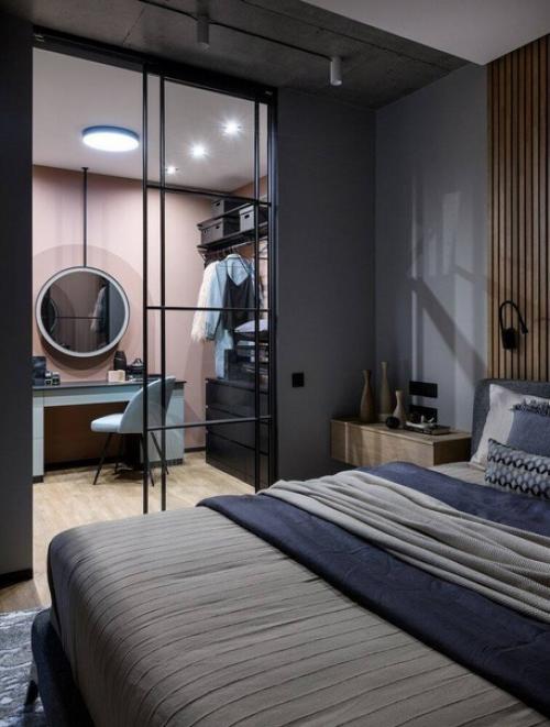 Интерьер квартиры.  Дизайнеры успешно разработали современный интерьер, который не только функционален, но и создает уютную и комфортную обстановку. 02