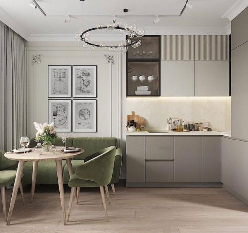 Очень красивая кухня. 01