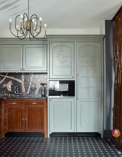 Уникальный, колоритный, очень интересный интерьер квартиры! 05