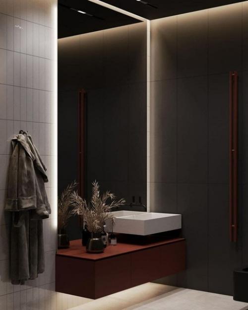 Мечтой многих может стать спальня, имеющая свою собственную ванну и гардеробную. 04