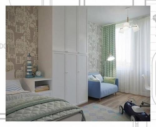 Шведская квартира.  Мы предлагаем вам взглянуть на интерьер квартиры с двумя спальнями в Швеции. 08