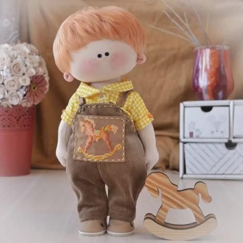 Очаровательные текстильные куколки от Инны Гречкиной. 03