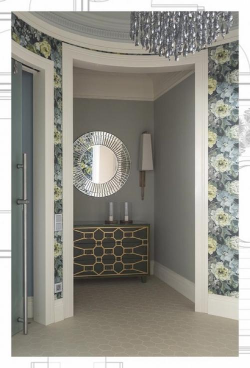 В дизайне интерьера квартир современная классика предполагает зонирование с выделением одного большого помещения - гостиной. 08