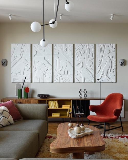 Квартира площадью 175 метров расположена в обручевском районе на юге Москвы, на 36 этаже новостройки. 01