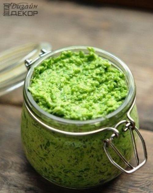 Чесночная паста.  Ингредиенты: 04