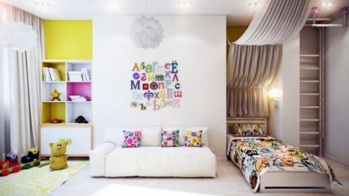 Цвета в интерьере детской. 02