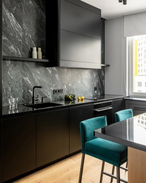 Интерьер квартиры для студента, где нет ничего лишнего. 04