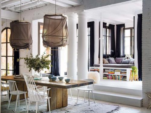 Роскошная квартира в стиле лофт в Барселоне. 05