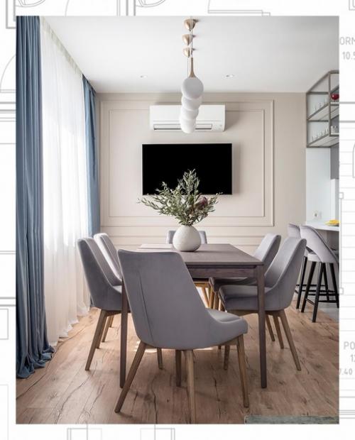 Квартира в нижнем Новгороде по проекту студии Набросок. 01