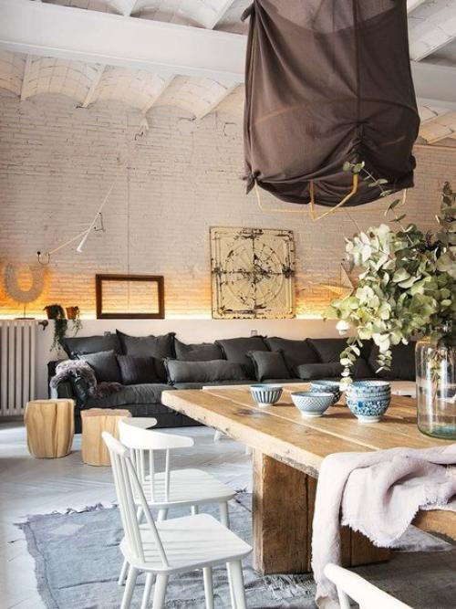 Роскошная квартира в стиле лофт в Барселоне. 04