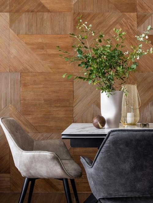 Интерьер кухни - гостиной в современном стиле. 08