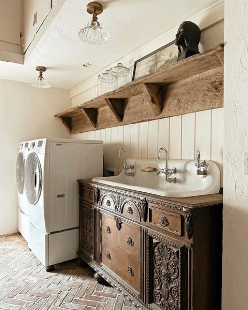 Дерево + кирпич + хрусталь. 08