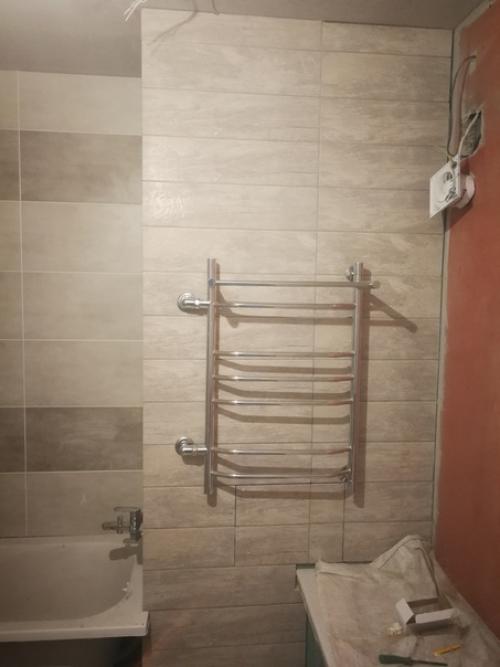 Почти закончил ванную.