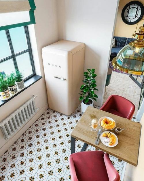 Квартира женщины из Петербурга.