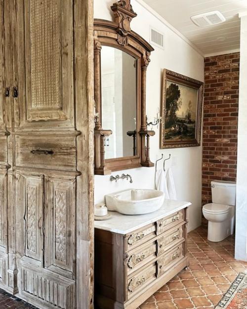 Дерево + кирпич + хрусталь. 06