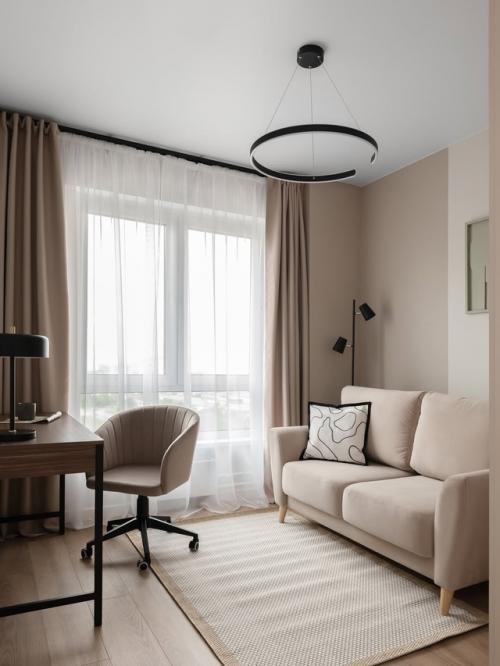 Встречайте стильную квартиру площадью всего 43, 9 кв. 02