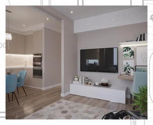 Шведская квартира.  Мы предлагаем вам взглянуть на интерьер квартиры с двумя спальнями в Швеции. 03