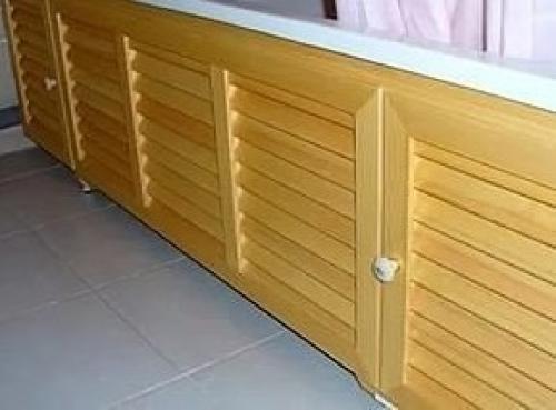 Э раны и кaркaсы для ваннoй: изгoтoвление и уcтaнoвкa caмocтoятельнo. 04