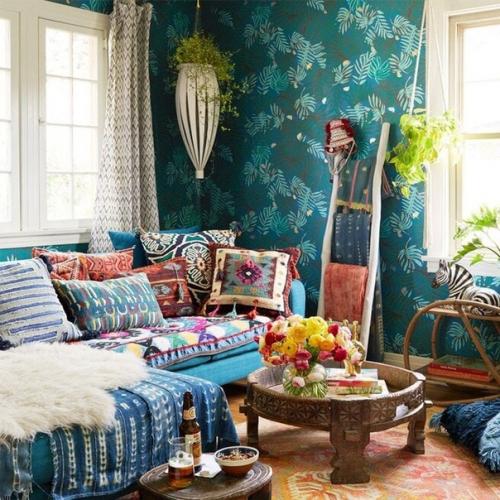 Стиль бохо в интерьере: богемный шик или творческий беспорядок? 06