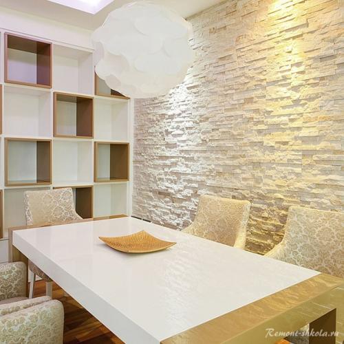 Декоративный камень в интерьере - 9 отличительных фото. 06