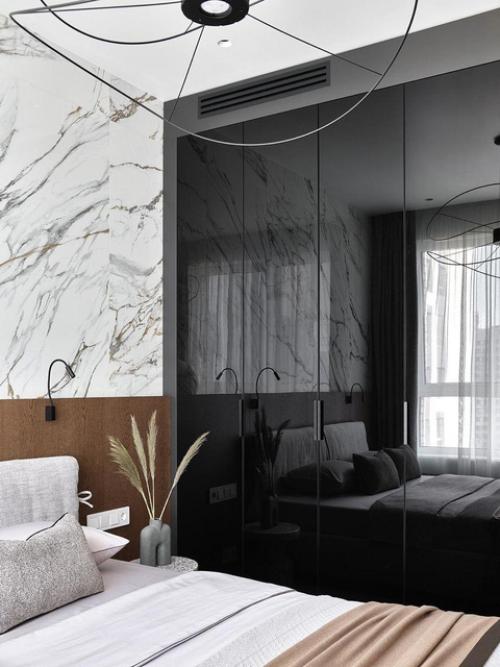 Игра фактур в современном интерьере: квартира 108 м в Москве. 03 Игра фактур в современном интерьере: квартира 108 м в Москве. 03