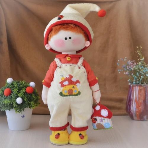 Очаровательные текстильные куколки от Инны Гречкиной. 02