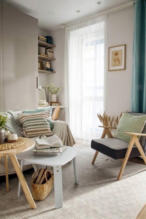 Лаконичная маленькая квартира. 01