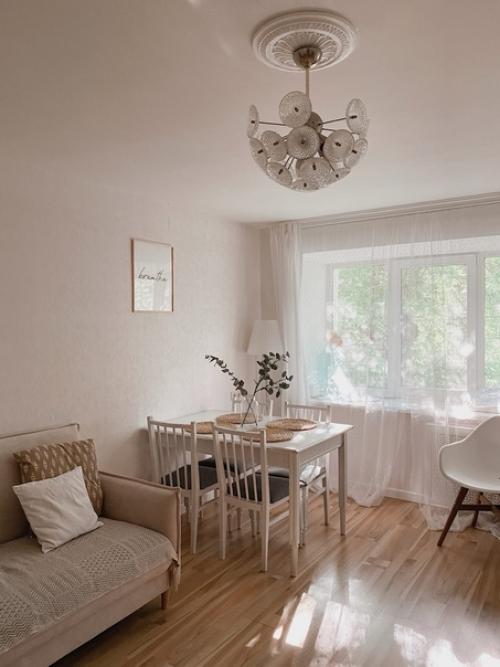 Привет, скандиловеры!  Спешу поделиться фотографиями своей трёхкомнатной хрущёвки. 01