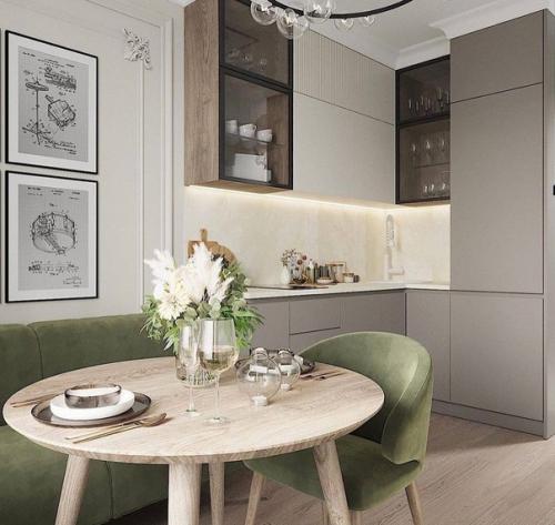 Очень красивая кухня. 02